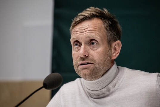 Coach Martin Sjögren of Hammarby