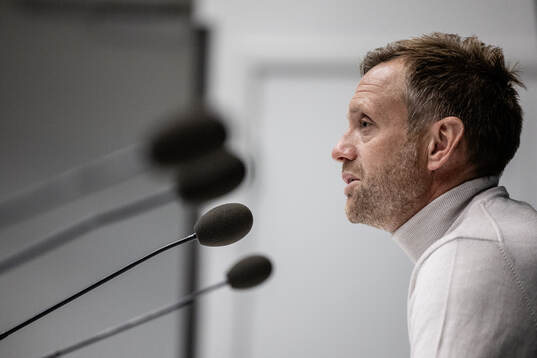 Coach Martin Sjögren of Hammarby