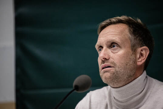 Coach Martin Sjögren of Hammarby
