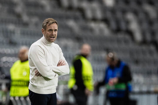 Coach Martin Sjögren of Hammarby