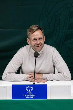 Coach Martin Sjögren of Hammarby