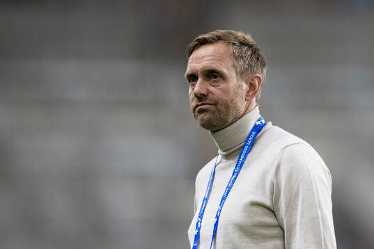Coach Martin Sjögren of Hammarby