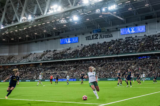 View over Tele2 Arena