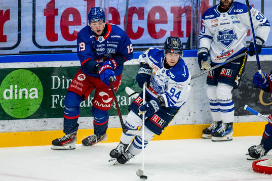 Oskarshamns Viktor Smeds och Karlskogas Henrik Larsson