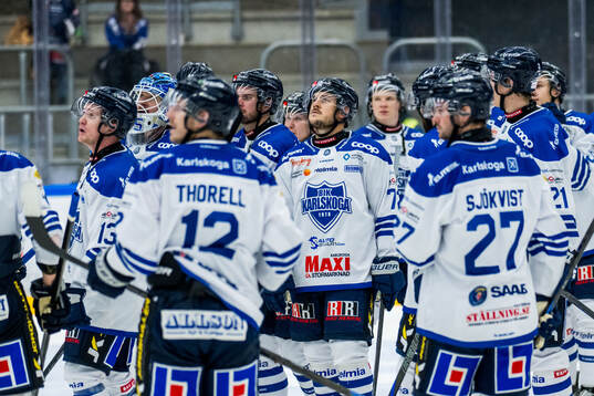 Karlskogas spelare deppar