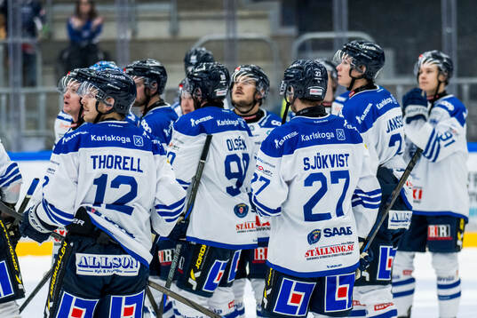 Karlskogas spelare deppar