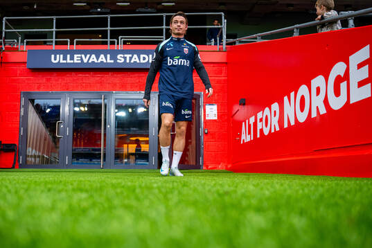Patrick Berg of the Norwegian national football team