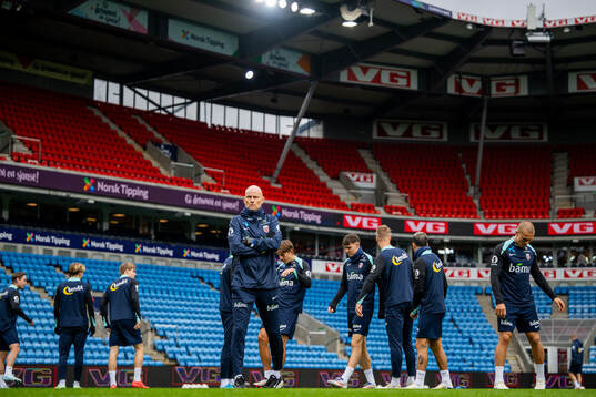 Ståle Solbakken, head coach of the Norwegian national