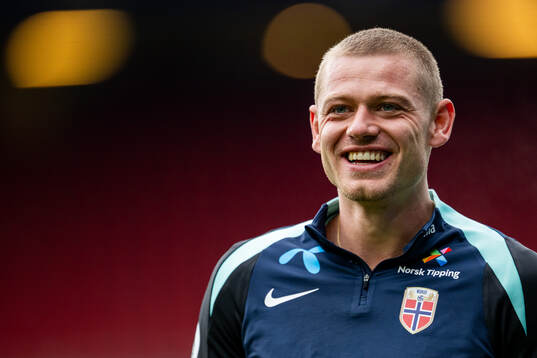 Julian Ryerson of the Norwegian national football team