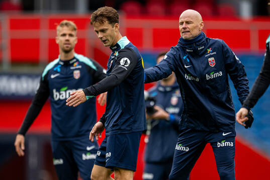 Ståle Solbakken, head coach of the Norwegian national