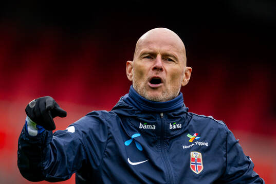 Ståle Solbakken, head coach of the Norwegian national