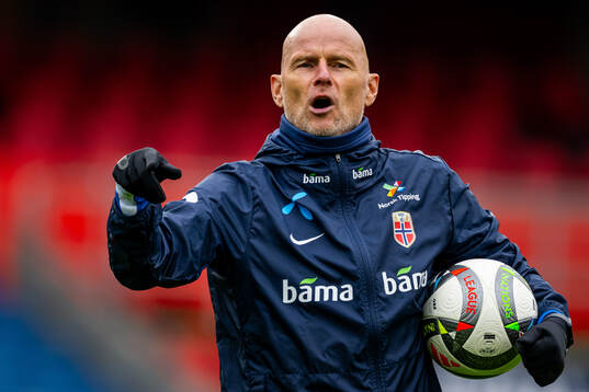 Ståle Solbakken, head coach of the Norwegian national
