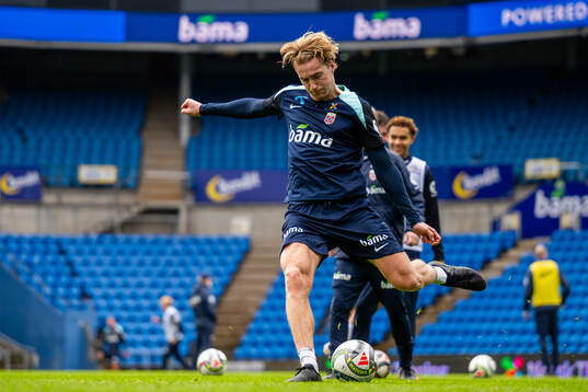 Kristian Thorstvedt of the Norwegian national football team