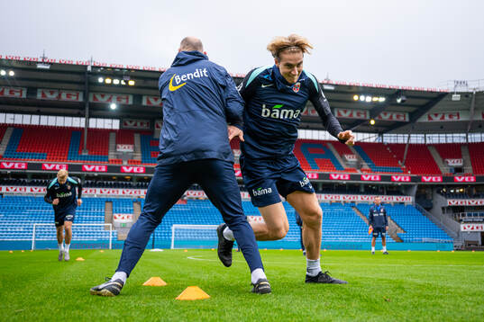 Kristian Thorstvedt of the Norwegian national football team