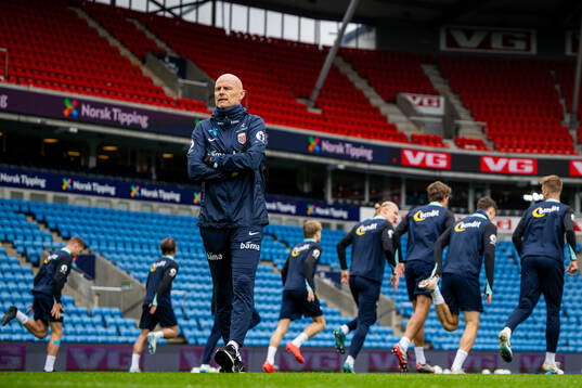 Ståle Solbakken, head coach of the Norwegian national
