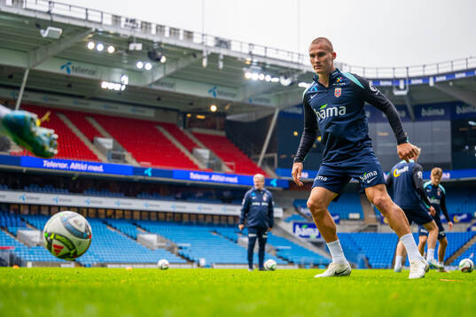 Leo Skiri Østigård of the Norwegian national football team