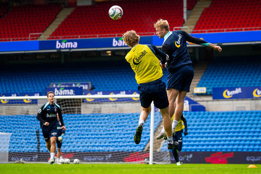 Sondre Langås of the Norwegian national football team