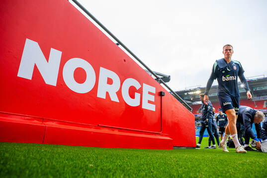 Torbjørn Lysaker Heggem of the Norwegian national football