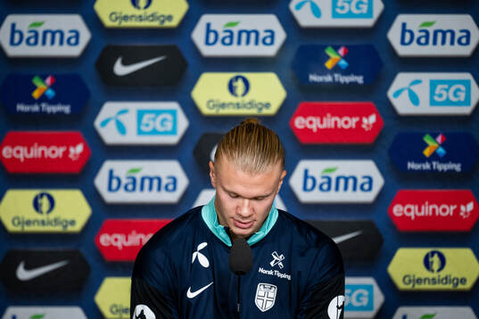 Erling Braut Haaland of the Norwegian national football team