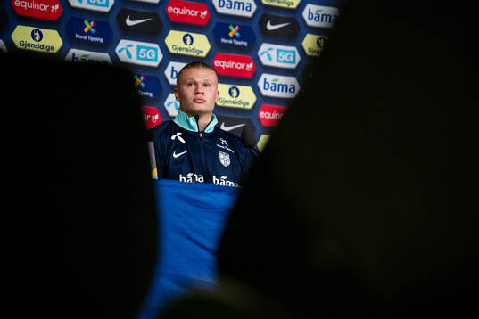 Erling Braut Haaland of the Norwegian national football team