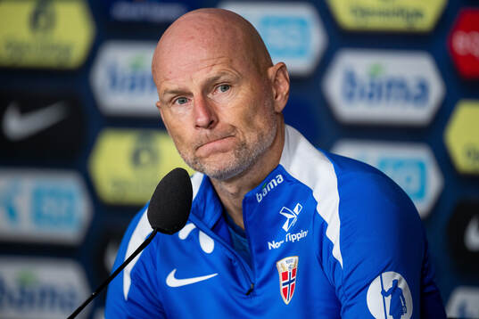 Ståle Solbakken, head coach of the Norwegian national