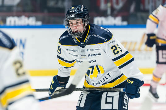 HV71s Wilhelm Hallquisth deppar