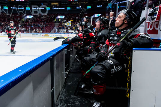 Malmö Redhawks Matias Lassen deppar