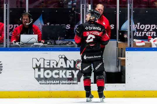 Malmö Redhawks Johan Olofsson deppar