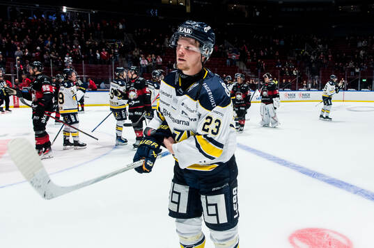 HV71s Åke Stakkestad deppar