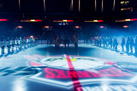 Lagen ställer upp i Malmö arena