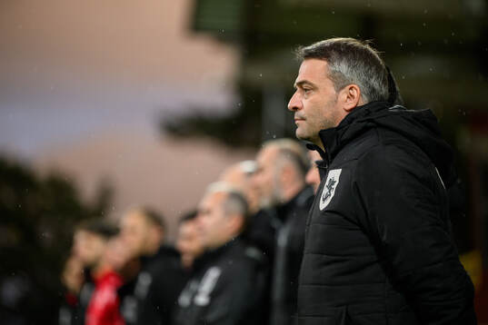Head coach Ramaz Svanadze of Georgia