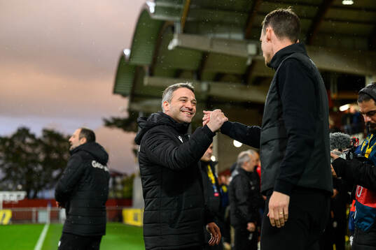 Head coach Ramaz Svanadze of Georgia