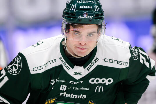Färjestads Viktor Lodin deppar