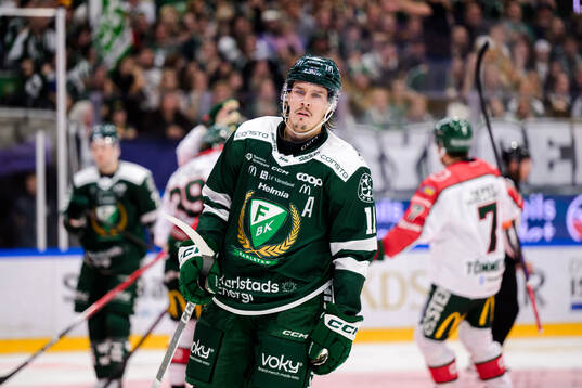 Färjestads Joakim Nygård deppar