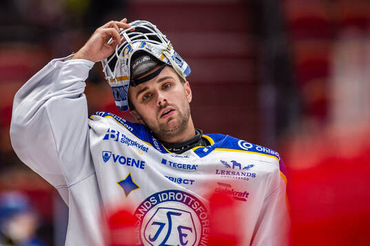 Leksands målvakt Jakob Hellsten