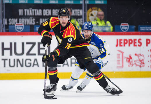 Brynäs Miks Indrasis och Leksands Oskar Lang
