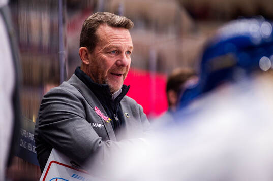 Leksands tränare Charles Berglund