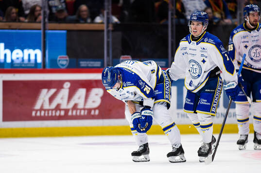Leksands Joonas Lyytinen har ont