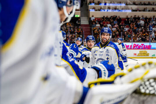 Leksands Max Veronneau jublar