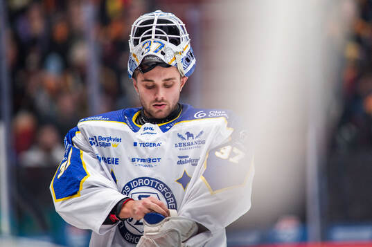 Leksands målvakt Jakob Hellsten