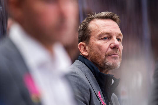 Leksands tränare Charles Berglund