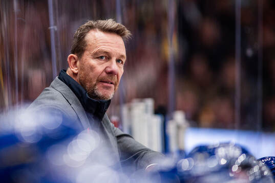Leksands tränare Charles Berglund