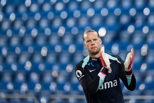 Goalkeeper Ørjan Håskjold Nyland of Norway