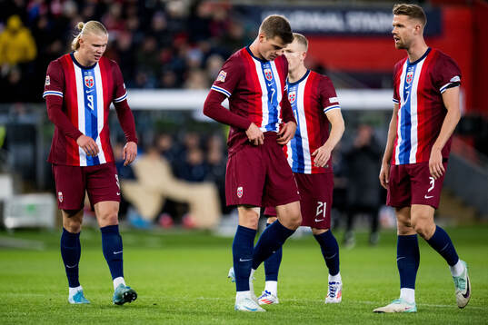 Erling Braut Haaland, Alexander Sørloth, Andreas