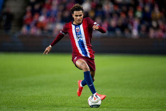Antonio Nusa of Norway