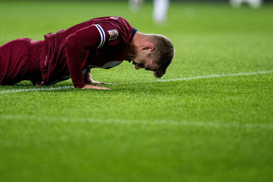 Alexander Sørloth of Norway