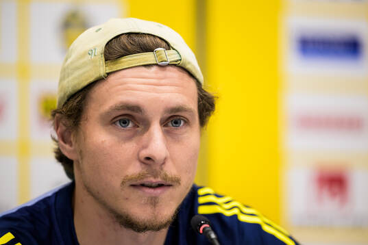 Victor Nilsson Lindelöf of the Swedish men's national