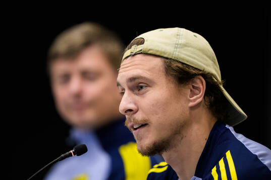 Victor Nilsson Lindelöf of the Swedish men's national