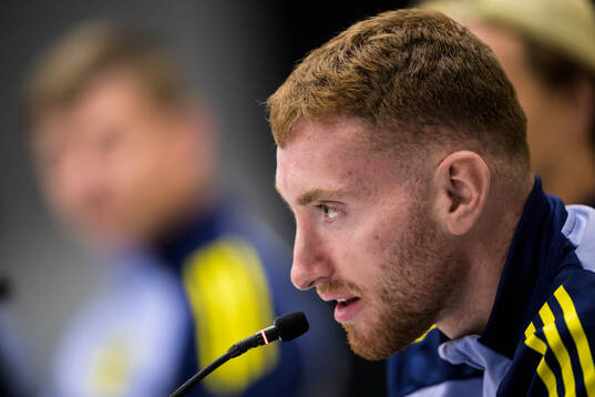 Dejan Kulusevski of the Swedish men's national football team