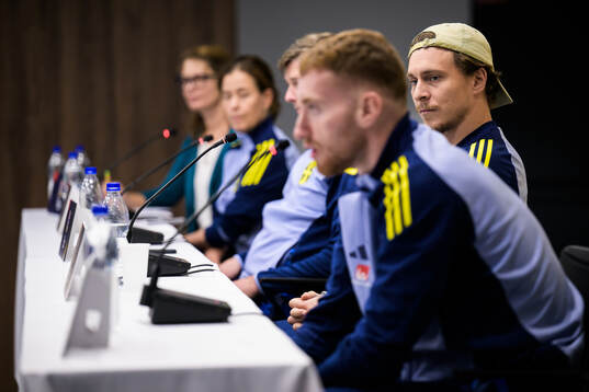 Victor Nilsson Lindelöf of the Swedish men's national